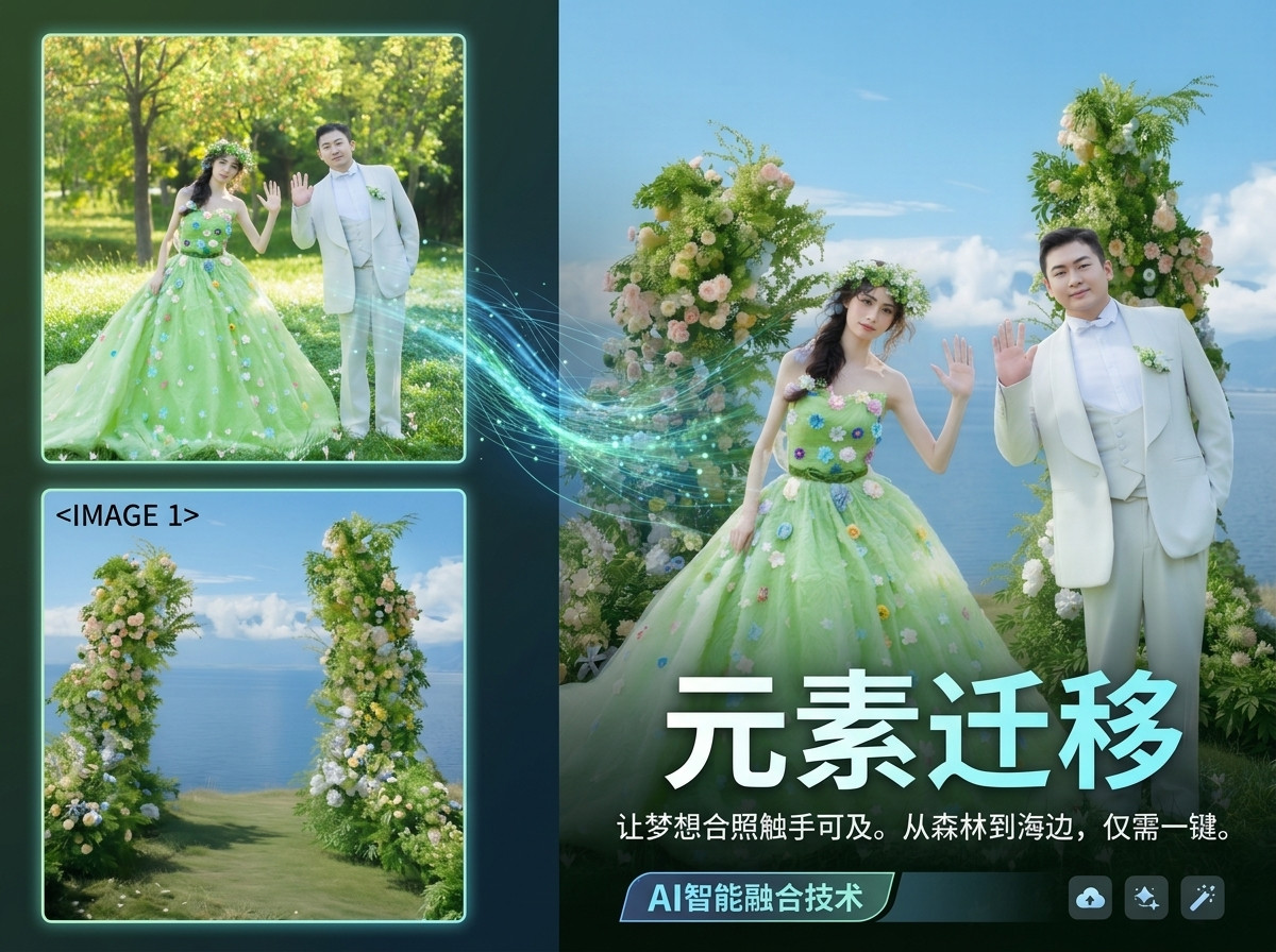 一键换背景